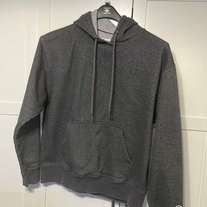 Mens large grey Champion hoodie